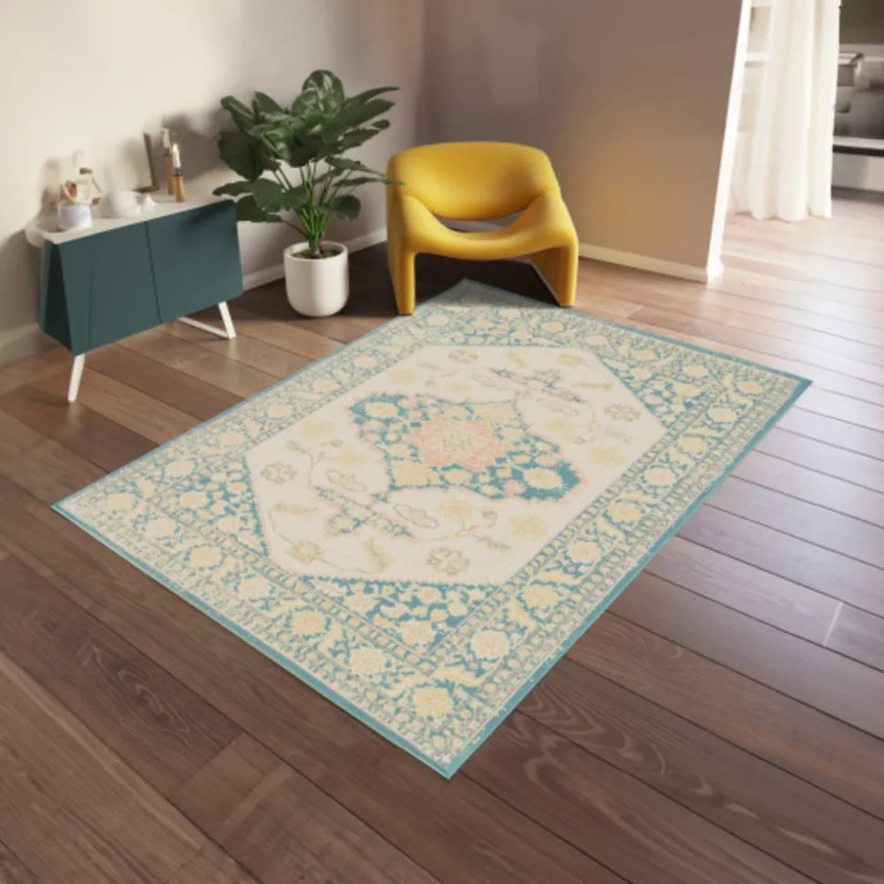 DÉCOWEB - Tapis d'extérieur et intérieur - mille et une nuits - multicolore - 120 x 170 cm