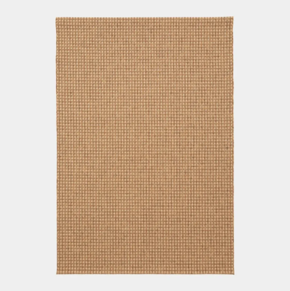 DÉCOWEB - Tapis d'extérieur ou d'intérieur aspect sisal - tijuana - camel - 80 x 150 cm