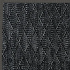 DÉCOWEB - Tapis intérieur / extérieur timika - gris ardoise - galon noir - 200 x 290 cm