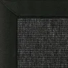 DÉCOWEB - Tapis intérieur / extérieur nusa - gris ardoise - ganse noire - 160 x 230 cm