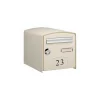 DECAYEUX - Boite aux lettres dome simple face ton pierre ref 124750