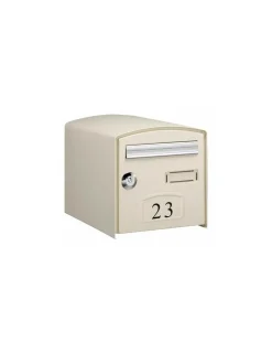 DECAYEUX - Boite aux lettres dome simple face ton pierre ref 124750