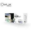 DECKLINEA - 5 spots led à encastrer - blanc chaud - kos - transformateur 30w - plug and play - spot dimmable