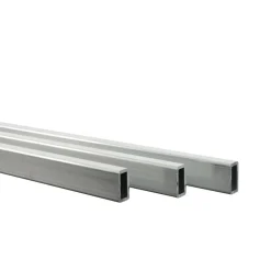 DECKLINEA - Kit clôture composite sur muret santos ardoise 18x1,8m - bois composite & aluminium - poteaux sur platines gris - brise vue