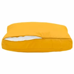 DECO ARTS - Coussins pour salon de jardin déhoussable 120x60cm jaune