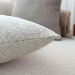 DECOSTARS - Decostars - coussin déhoussable en velours chenillé
