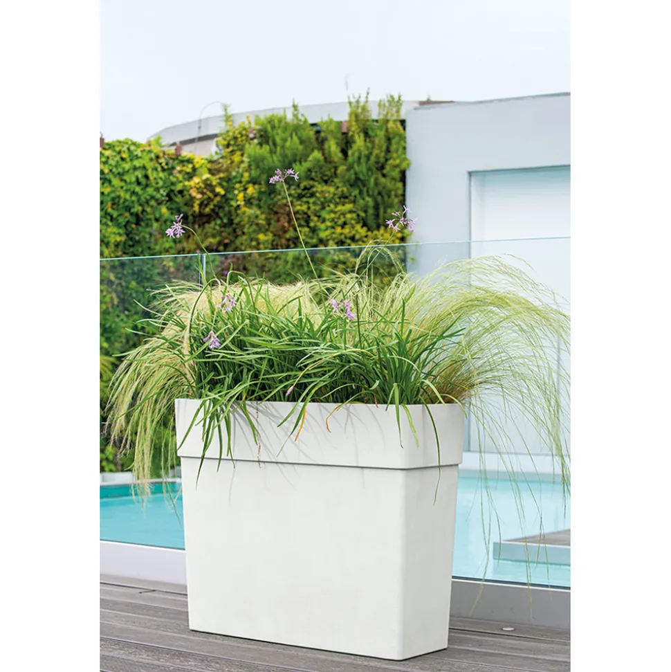 DEROMA - Muret Haut Like R Bianco 78 x 29 x65 cm