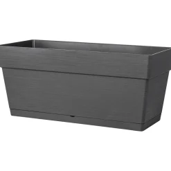 DEROMA - Muret Save R Anthracite à réserve d'eau 79 x 35 x H.35 cm