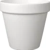 DEROMA - Pot Vaso Bigband en terre cuite émaillée Epoxy Talc - D.15cm