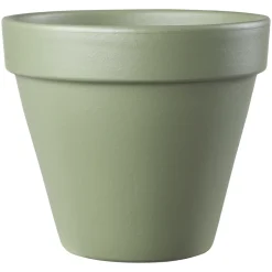 DEROMA - Pot Vaso Colorama Sauge, en terre cuite - D.15cm