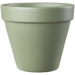DEROMA - Pot Vaso Colorama Sauge, en terre cuite - D.20cm