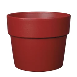 DEROMA - Pot Vaso Perfetto Bigband en terre cuite émaillée Epoxy Piment - Ø29cm