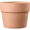DEROMA - Pot Vaso Perfetto White en terre cuite - H.38,9 x D.50 m