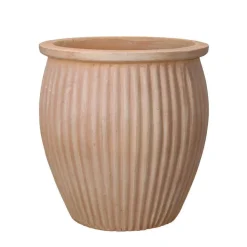 DEROMA - Vase Haut Atlas en terre cuite - H.51 x D.48cm