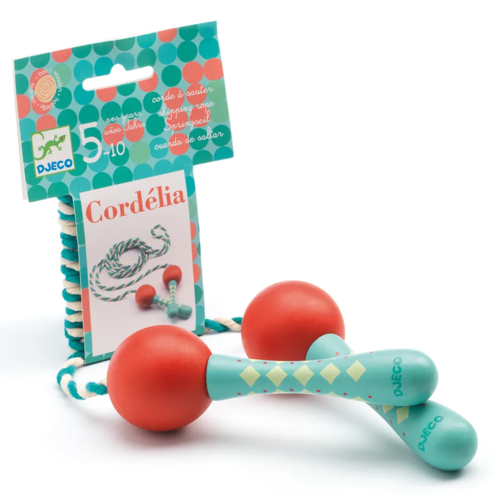 DJECO - Corde à sauter Cordelia, jeu pour enfant - 200cm