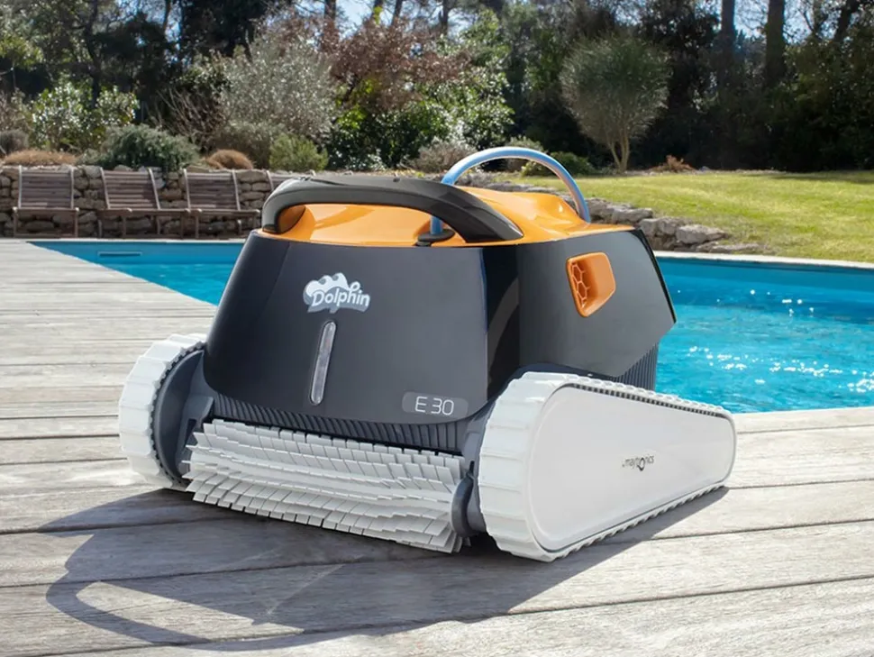 DOLPHIN - Dolphin robot electrique de piscine fond, parois et ligne d'eau programmable - e30