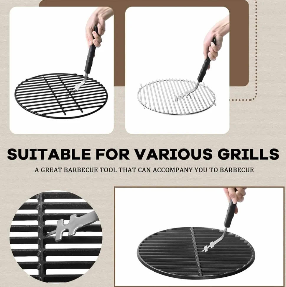 DOWNYPAWS - Outil de levage pour la grille de barbecue