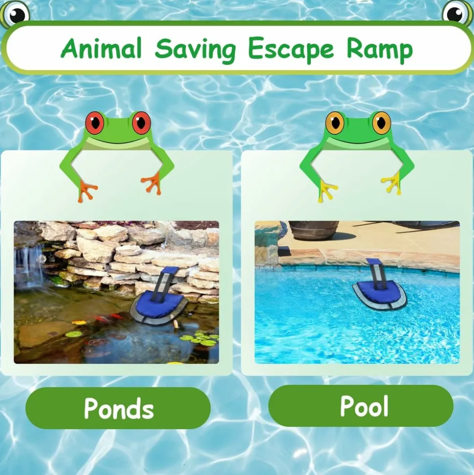 DOWNYPAWS - Rampe d'évacuation pour animaux, lot de 2