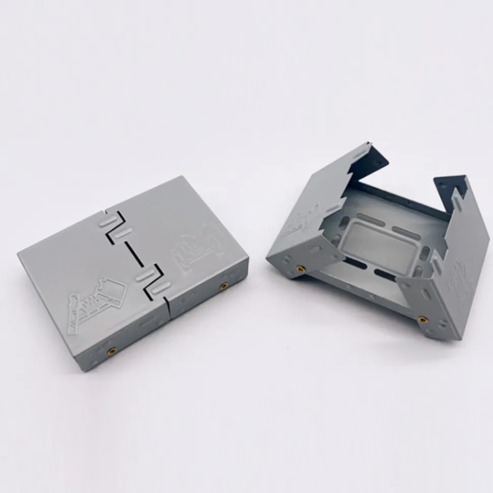 DOWNYPAWS - Réchaud à alcool solide pliable pour l'extérieur