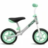 Draisienne velo grise et turquoise - skids control