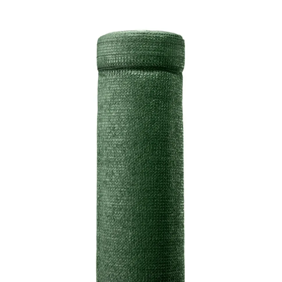 EASY CLOTURE - Brise vue toile en rouleau haute densité occultation très élevée (350gr/m²) h 1m73 longueur 5m - vert