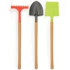 ECOIFFIER - Filet de 3 outils de jardin en plastique, jouets pour enfant - 70cm
