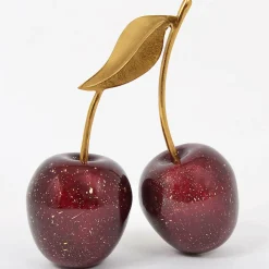EDELWEISS - Cerise double diana bordeaux aluminium 21x14x41cm