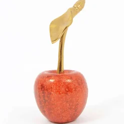 EDELWEISS - Cerise gabriela rouge aluminium 10x10x21cm