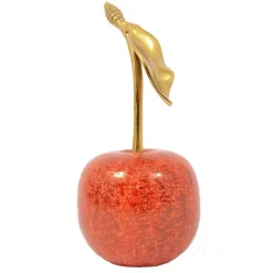 EDELWEISS - Cerise gabriela rouge aluminium 14x14x25cm