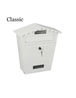 EDM - Boîte aux lettres modèle classique blanche