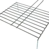 EDM - Grille avec pieds pour barbecue - zinc - 45x35 cm