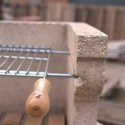 EDM - Grille de barbecue extensible 70x40cm acier zingué