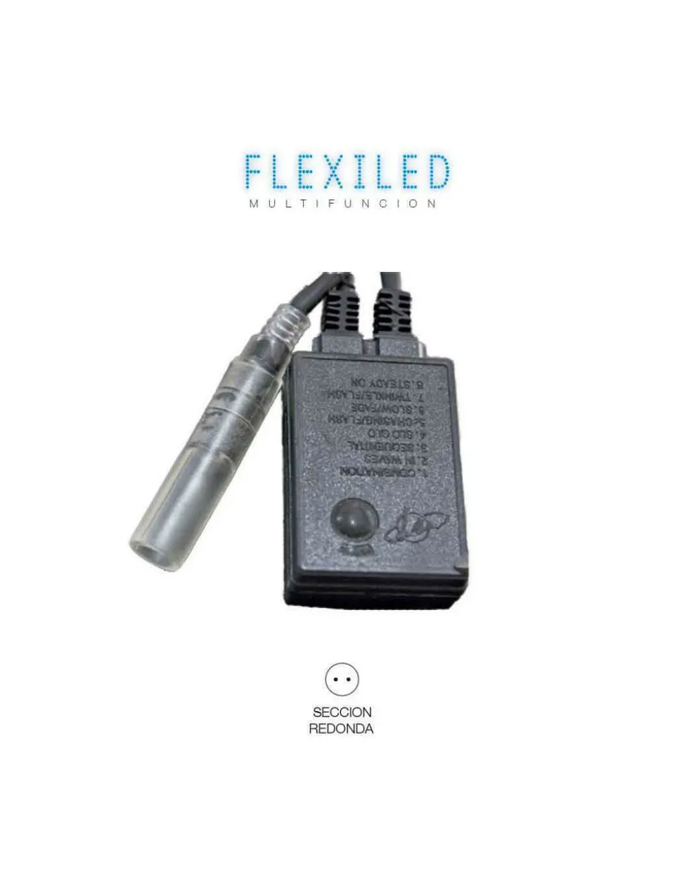 EDM - Programmeur tube flexiled 50m (ip44 usage interieur-exterieur) edm