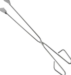 EDM - Sauvic 04470 pince à barbecue 18/8 de 55 cm, acier inoxydable, 55.00x10.00x3.50 cm