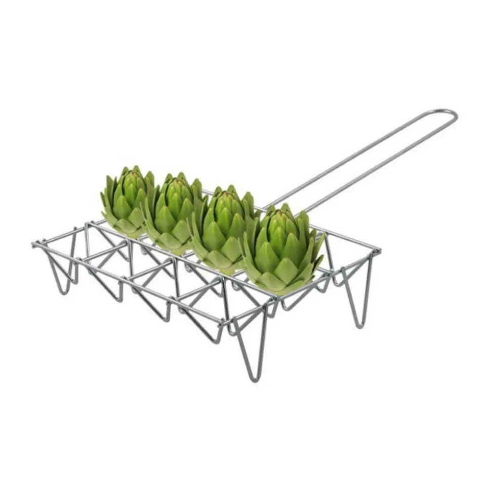 EDM PRODUCT - Grill pour légumes edm 33,5 x 25 cm métal chrome