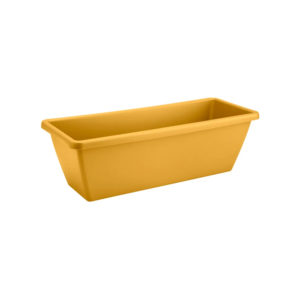 ELHO - Jardinière Barcelona 40 jaune miel - 40x19x16cm