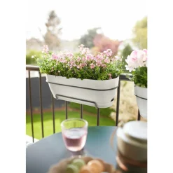 ELHO - Jardinière Vibia Campana - 50cm blanc soie