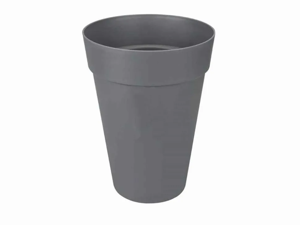 ELHO - Loft urban pot de fleurs rond haut 42 - noir ø 42 x 56 cm