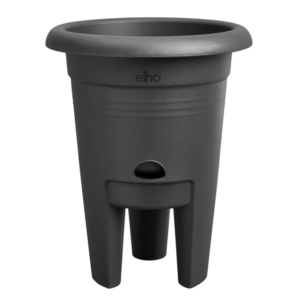 ELHO - Pot Green Basic Living 33 noir pour fraises - D.34,5xH.41,5cm