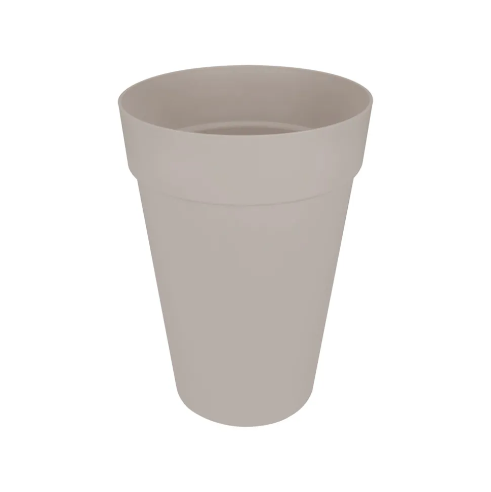 ELHO - Pot Loft Urban rond haut gris chaud - D.35cm
