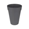 ELHO - Pot Loft Urban rond haut anthracite - D.42cm