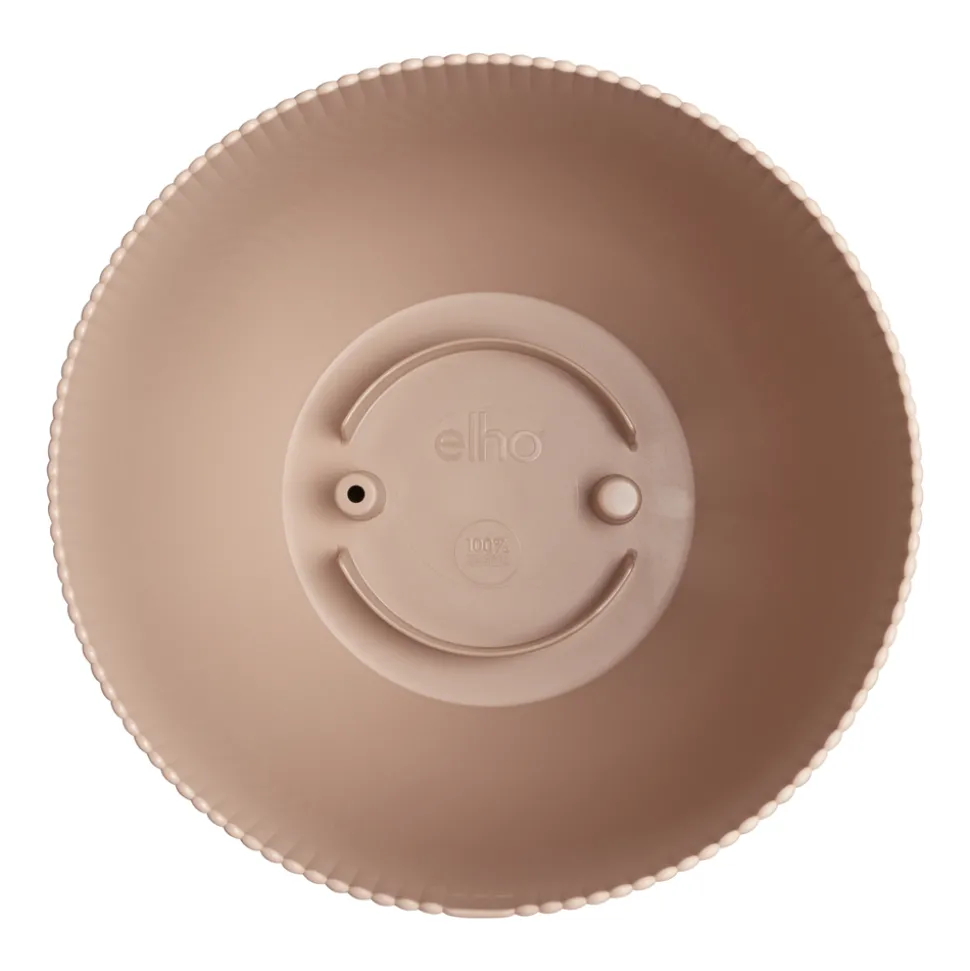 ELHO - Pot Sereh rond, coloris argile froide - D.29,5xH.25,3cm