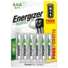 ENERGIZER - Piles Rechargeables Energizer Power Plus AAA/LR3 700 mAh, pack de 5+1