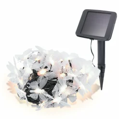 ESOTEC - Esotec guirlande lumineuse solaire décorative avec papillons 102183