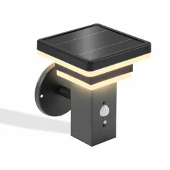 ESOTEC - Esotec lampe solaire pour l'extérieur lucca pir 3 modes de fonctionnement ip44 résistant aux intempéries 102761
