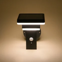 ESOTEC - Esotec lampe solaire pour l'extérieur lucca pir 3 modes de fonctionnement ip44 résistant aux intempéries 102761