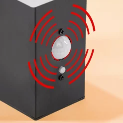 ESOTEC - Esotec lampe solaire pour l'extérieur lucca pir 3 modes de fonctionnement ip44 résistant aux intempéries 102761