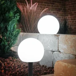 ESOTEC - Esotec set de boules solaires d'ambiance avec télécommande ⌀20cm résistant aux intempéries 102911