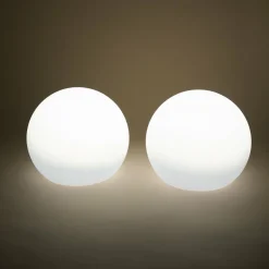 ESOTEC - Esotec set de boules solaires d'ambiance avec télécommande ⌀20cm résistant aux intempéries 102911