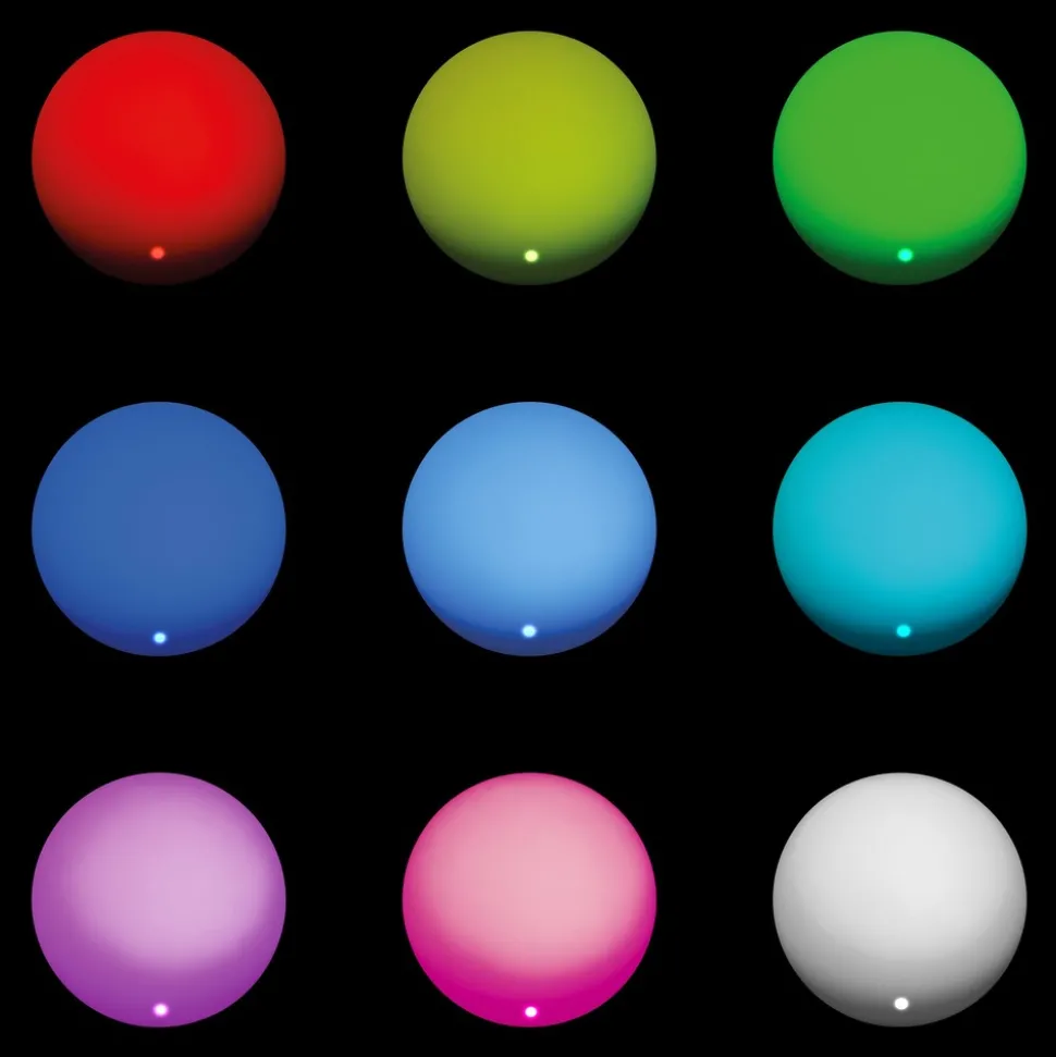 ESOTEC - Esotec set de boules solaires d'ambiance avec télécommande ⌀20cm résistant aux intempéries 102911